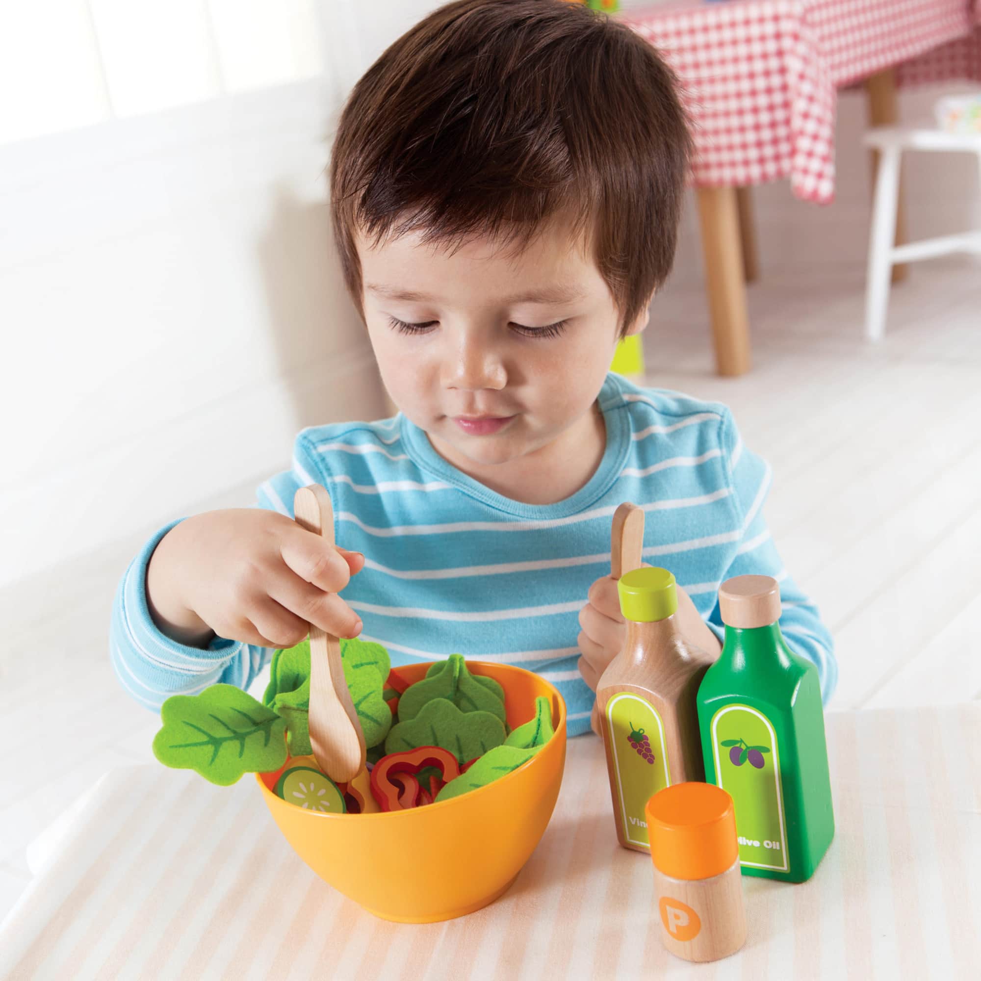 Hape Garden Salad Kitchen Food Playset